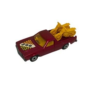 Rare Matchbox Lesney 1977 Superfast Holden Red Truck Match Interior / Bikes #60